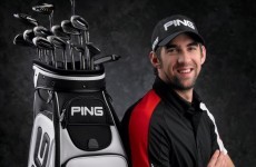 Watch out, Rory -- PING have signed Michael Phelps and he's getting serious about golf