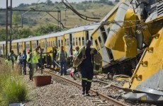 150 in hospital after South Africa rail crash