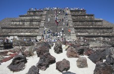 Archaeologists puzzled by discovery of 150 skulls in central Mexico