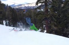 VIDEO: How not to take your first ever ski jump