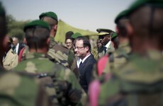 French president makes trip to Mali city of Timbuktu
