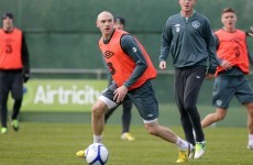 Sammon on the menu: Derby striker set for debut against Poland