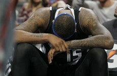 An NBA player was ejected at half-time for calling the ref 'an effing female'