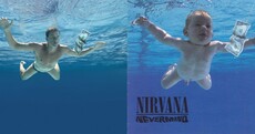 ESPN The Magazine got Ryan Lochte to recreate Nirvana's Nevermind album cover