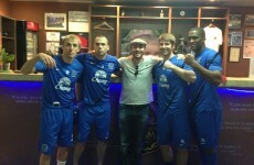 Spotted! Darron Gibson and Everton mates train at Matt Macklin's gym in Marbella