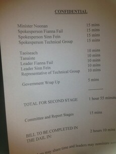 Here’s the schedule for the Dáil’s late-night IBRC sitting