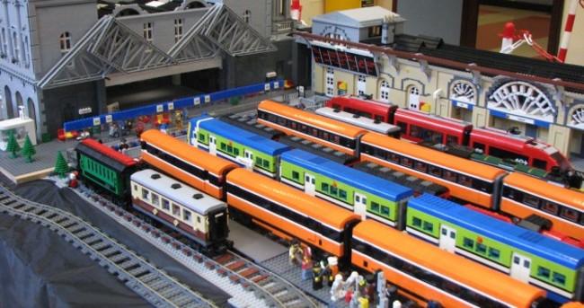 In pictures: Heuston Station... in minute Lego detail
