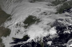 Transatlantic flights affected by storm on US east coast