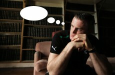 Caption competition: What was Jamie Heaslip thinking at Carton House today?