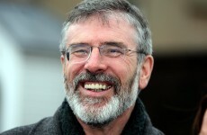 So Gerry Adams has had an eventful evening...