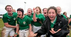 PIC: Ireland Women's team moments after stunning 25-0 win over England
