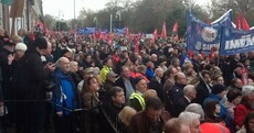 In pictures: today's ICTU protest marches across the country