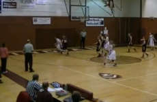 VIDEO: You don't see a full-court, one-hop basketball shot made every day