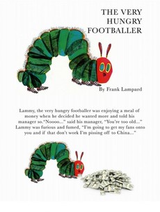 The Very Hungry Footballer... here's a sneak peak of Frank Lampard's new kids book*