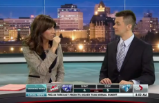 VIDEO: WHAT did this newsreader just mime on air?