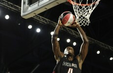 VIDEO: Add basketball to the sports Usain Bolt is good at