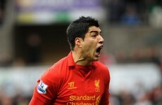 Suarez inspires rampant Liverpool against Swansea