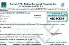 This is what the new Local Property Tax form will look like...