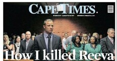 Front Pages: South Africa's papers report Pistorius case
