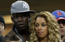 Snapshot: This is how Mario Balotelli is spending his night at the San Siro