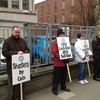 GRA hold protest outside Croke Park talks
