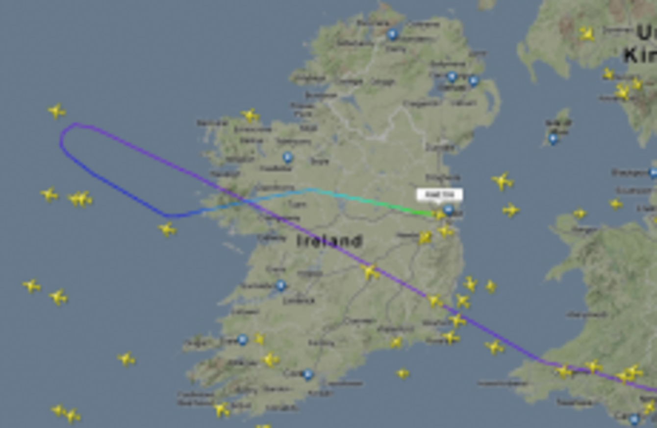 Transatlantic flight makes emergency landing at Dublin Airport