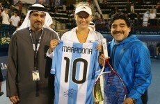 At least one half of Wozzilroy enjoyed themselves yesterday...