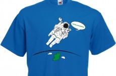 Commander Hadfield loves Ireland and we've got the t-shirt to prove it