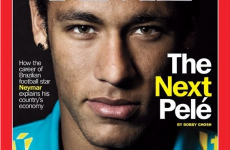 The Next Pelé? Time Magazine thinks Neymar is set for a life of goals and Viagra adverts
