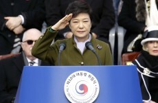 South Korea swears in first female president