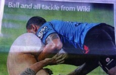 VIDEO: Ruben Wiki loves tackling streakers, LOVES IT!