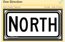 One Direction for sale. Kind of. Maybe.
