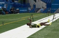 Who ordered the best faceplant from the NFL Combine?
