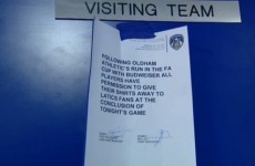 Oldham players CAN swap shirts after tonight's game with Everton