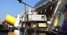 Here's how the Costa Concordia wreck is being removed
