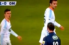 Joey Barton tells Zlatan he has a big nose, despite the language barrier
