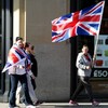 200 take part in Belfast union flag protest