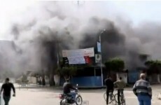 Egypt protesters torch police station in Port Said
