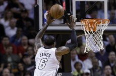VIDEO: LeBron James goes Friday night lights out