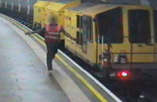 VIDEO: Runaway train races through the London Underground