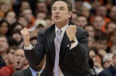 CBS zoomed in on an angry, sweary basketball coach at a very unfortunate moment