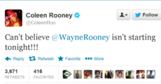 Wayne Rooney benched for United-Madrid clash, Coleen not happy