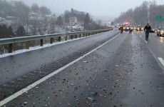 PIC: Lego spillage shuts down US road