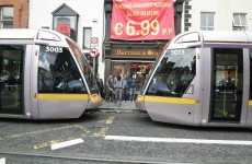 Luas red line delays of up to an hour