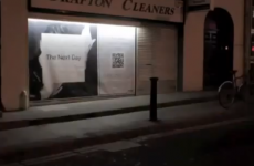 What's the story with this David Bowie ad in Dublin?