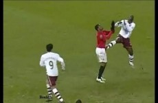 What goes around: this Emmanuel Eboue tackle enraged Man Utd's players in 2008
