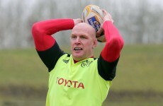 Paul O'Connell expected to return to action next week