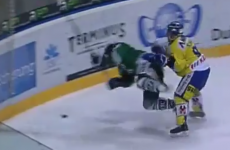 VIDEO: Ice hockey player left paralysed after hit into boards
