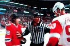 NHL ref appears out of nowhere in mind-blowing GIF