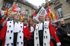 Sarkozy under pressure as French judges protest